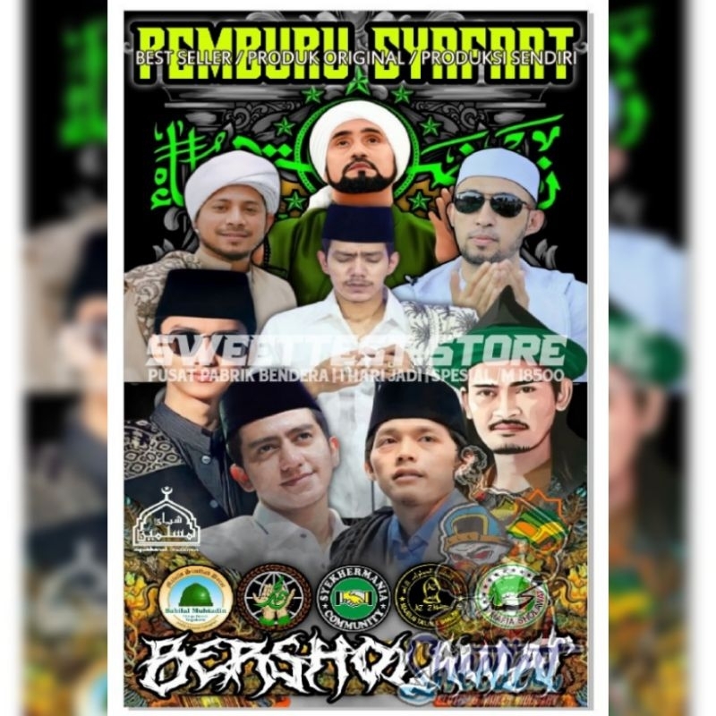 BEST SELLER + 1 HARI JADI + FREE STICKER, BENDERA PRINTING CUSTOM, GIANTFLAG PRINTING CUSTOM, MINIFL