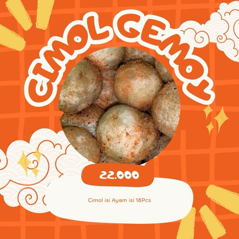 

Cimol Gemoy Frozen Isi Ayam 18Pcs