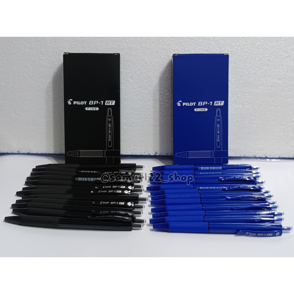 

Pulpen PILOT BP-1 RT 0.7mm Retractable Tinta Hitam / Biru 1 pcs Satuan