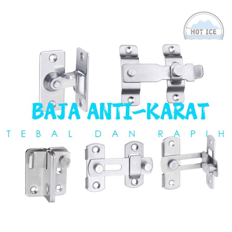 Ready Grendel overpal gembok selot slot overpal gembok Selot pintu Cantolan gembok grendel pintu