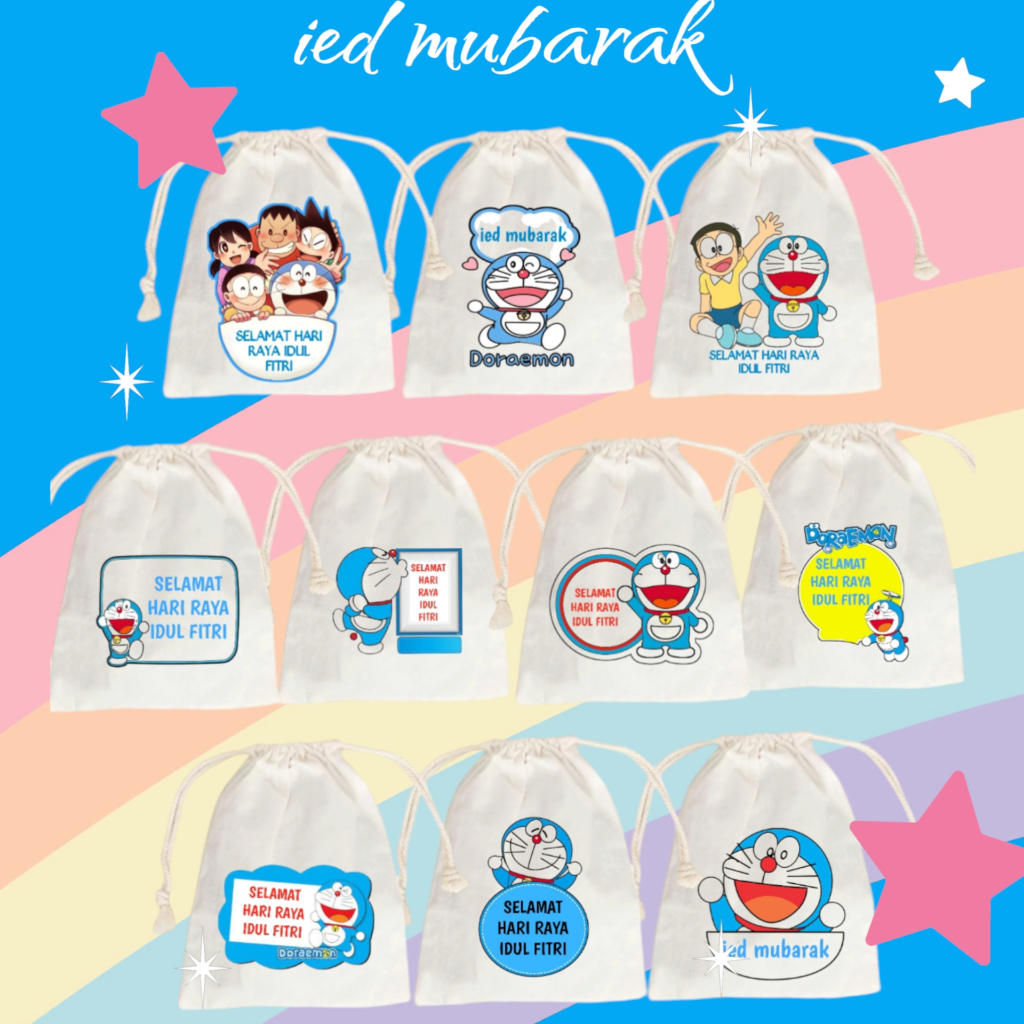 

H7Y Amplop Lebaran 2025 Isi 10 Pcs Tali Serut Motif Karakter Kartun Soleh Soleha