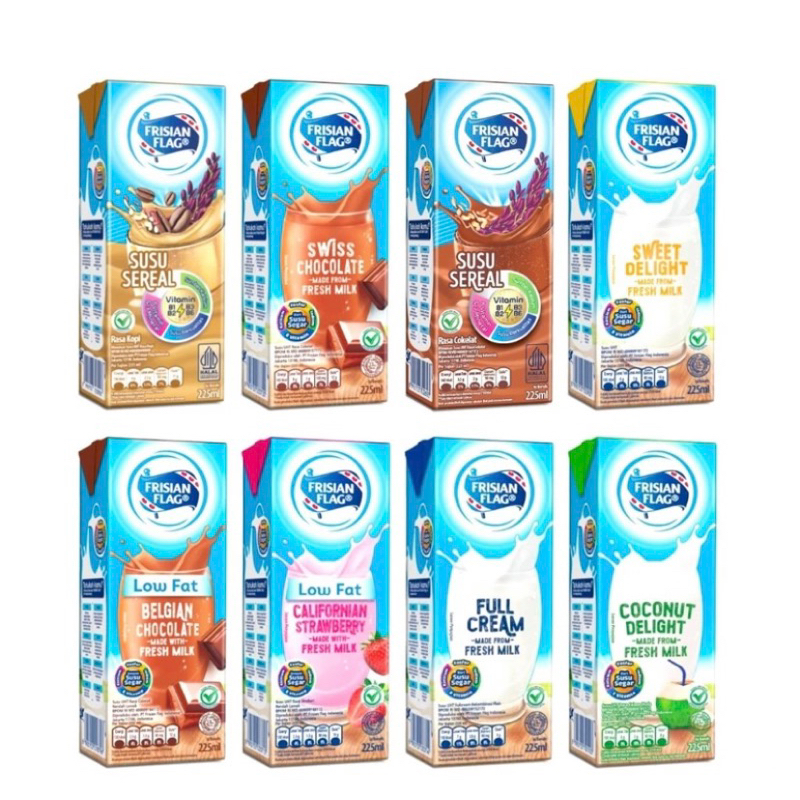 

Paling Murahh!! Frisian Flag Susu Cair Uht 225 ml (isi 3 Pcs)