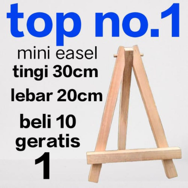 

Mini Easel Tripod Kayu