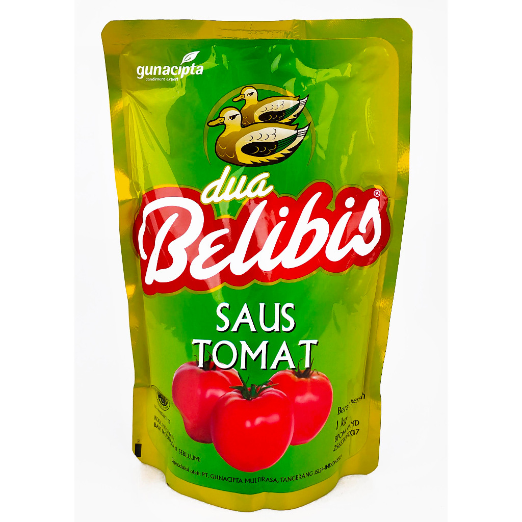 

Saus Tomat DUA BELIBIS Premium 1 Kg Pouch Refill Tomato Ketchup