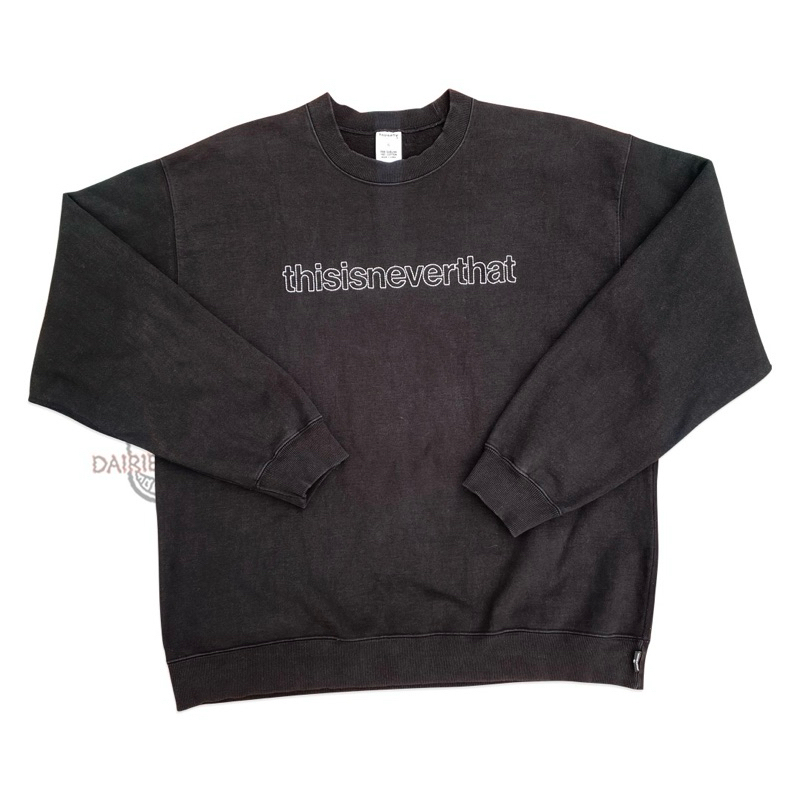 Thisisneverthat Heavyweight Oversize Crewneck