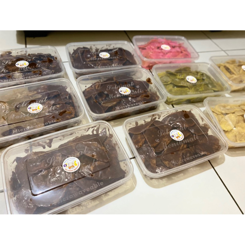 

Keripik Pisang Coklat (Lumer banget)