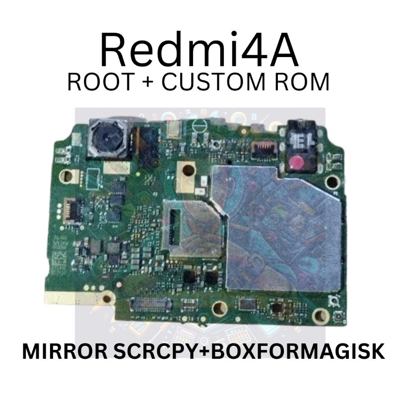 Mesin REDMI 4A ROOT+CUSTOM ROM Modem HP