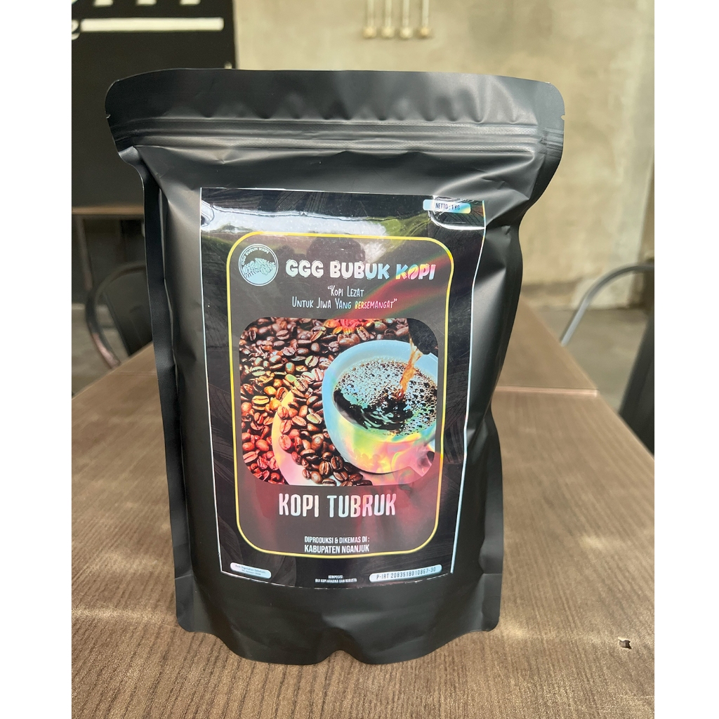 

Bubuk Kopi Tubruk Ggg Isi 1kg Rasa Mantab Premium