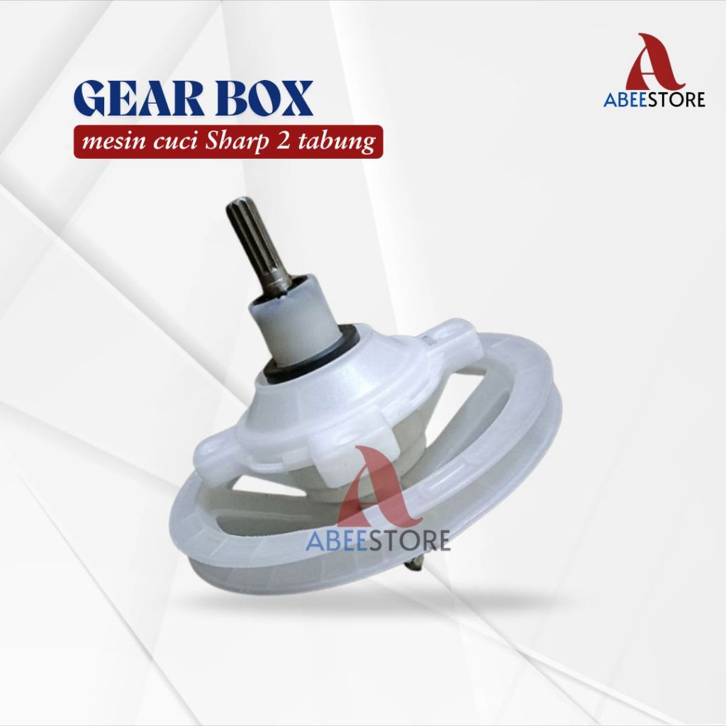 gear box original mesin cuci Sharp 2 tabung
