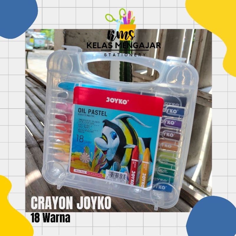 

CRAYON JOYKO 18 WARNA