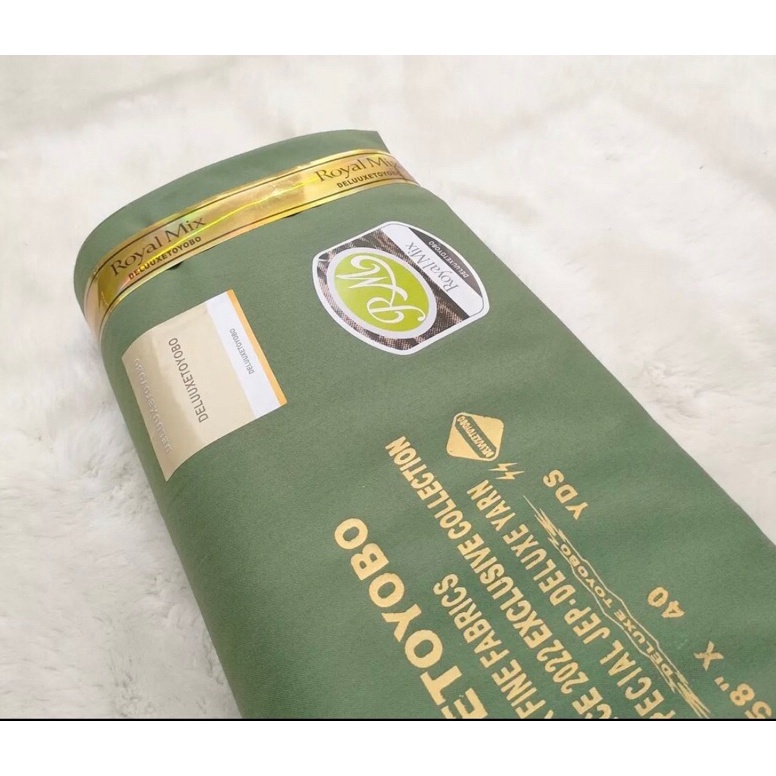 Terbaru KAIN KATUN TOYOBO ROYAL MIX ORIGINAL  KAIN KATUN POLOS TOYOBO RM TERMURAH METERAN