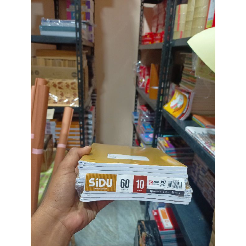 

HJK Buku Tulis Sidu Cover Coklat 40 Lembar Buku Tulis Sidu Kraft Sidu 60 Lembar Okey 58 Ibook 38