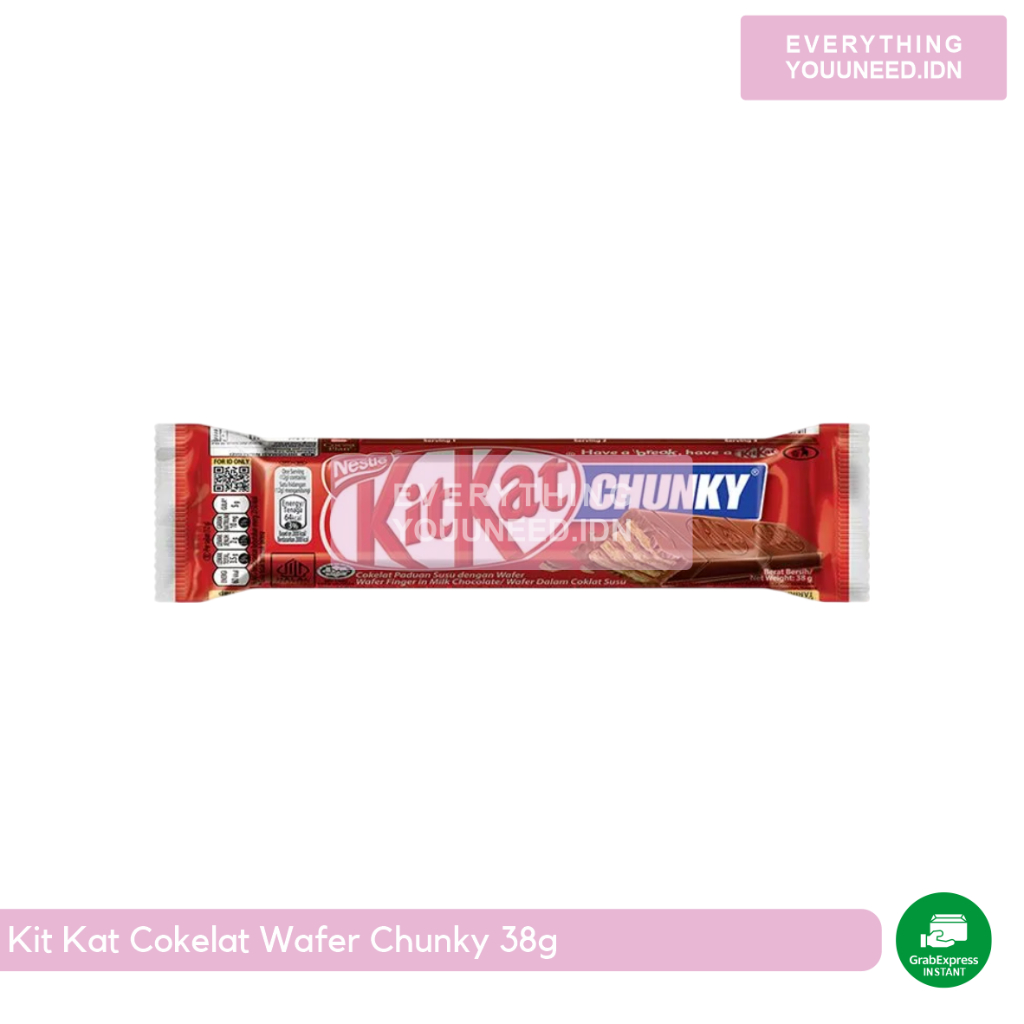 

Kit Kat Cokelat Wafer Chunky 38g