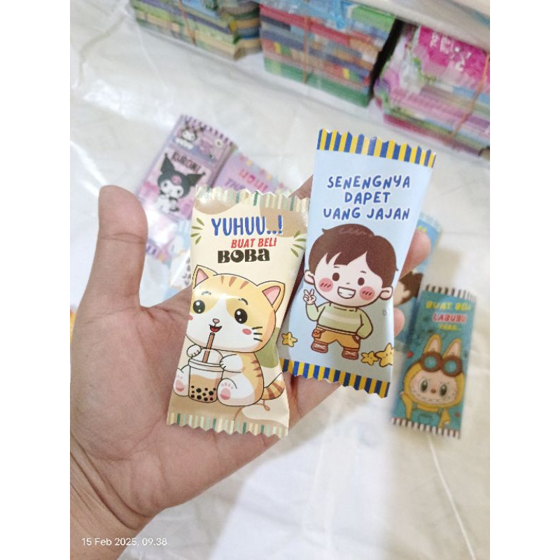 

ISI 10 AMPLOP LEBARAN PERMEN (pilih motif)