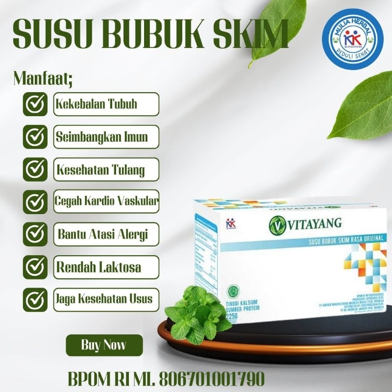 

Vitayang Susu Colostrum - Suplemen Kolostrum Meningkatkan Kekebalan Tubuh