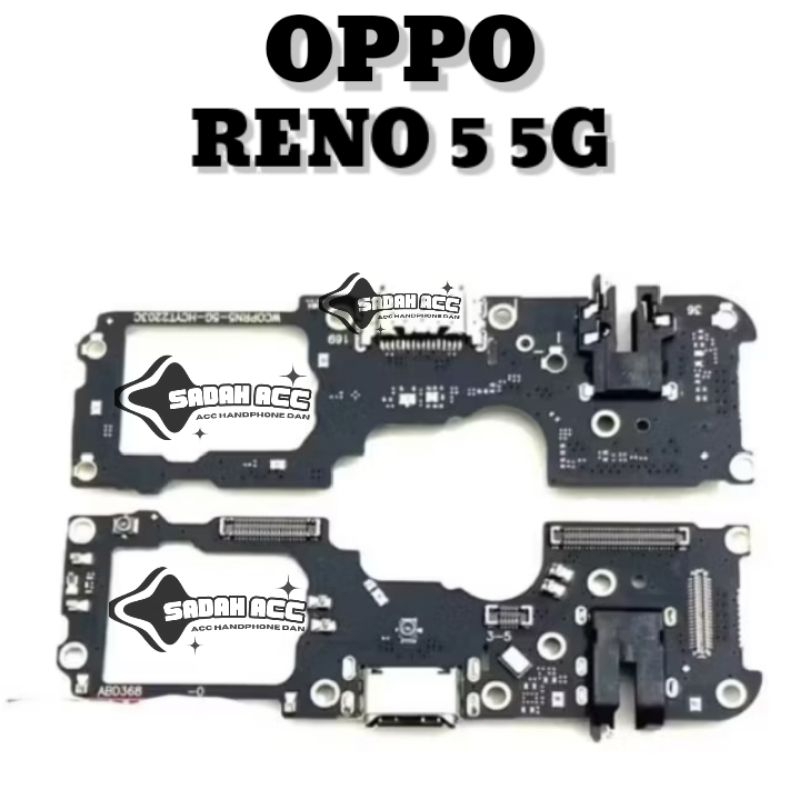 PAPAN CAS / BOARD KONEKTOR PCB OPPO RENO 5 5G ORIGINAL