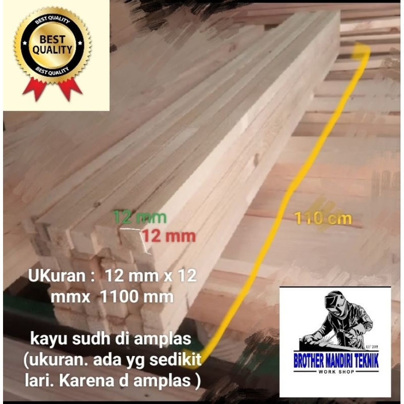 kayu Lis jati landa/Lis kayu. sudh d amplas