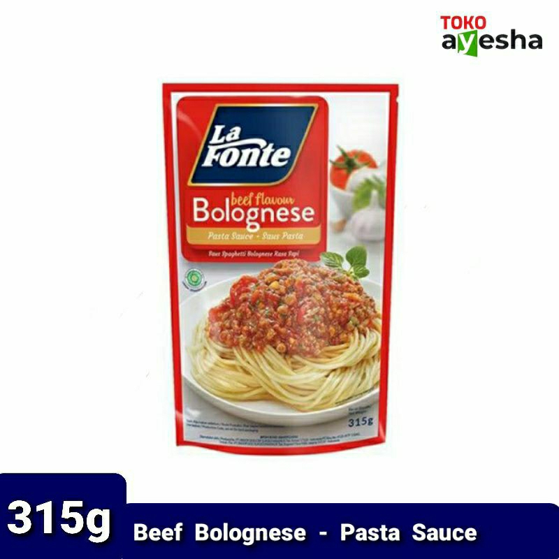 

La Fonte Saus Pasta Beef Bolognese 315 gr