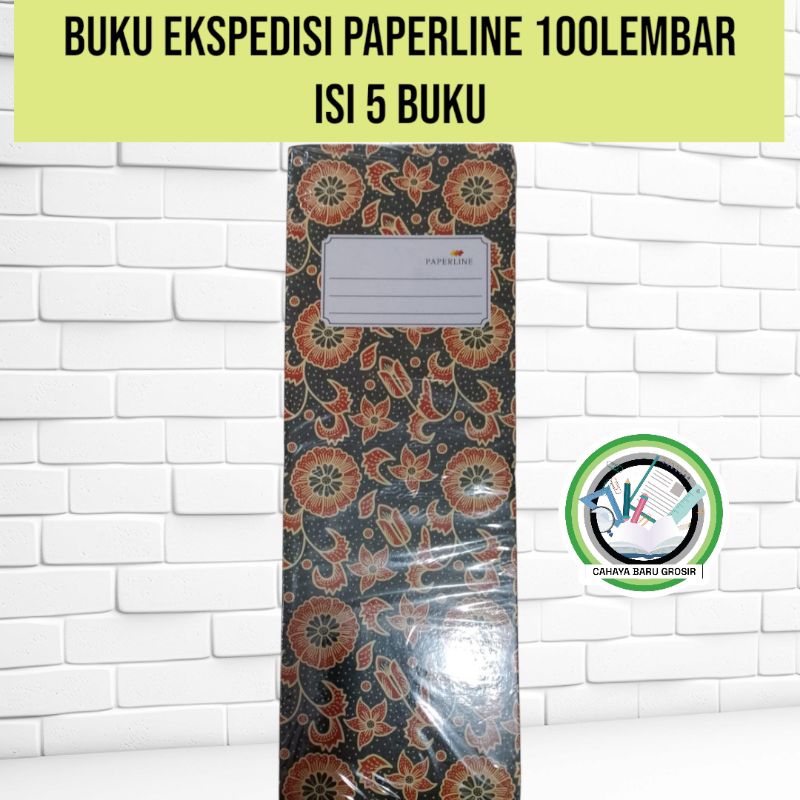 

Buku tulis ekspedisi sampul tebal paperline 1pk isi 5 buku