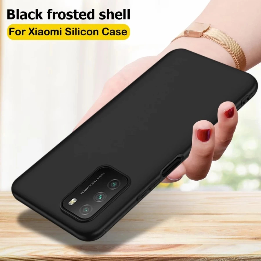 XIAOMI POCO M3 / M3 PRO / M4 5G / M4 PRO / M4 PRO 5G / M5 / M5S / M6 / M6 PRO CASE MATTE SOFT BLACK 