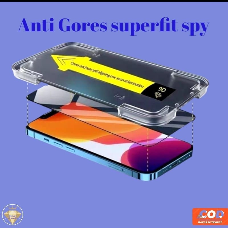 Tempred Glass Superfit Anti Spy Realme 5 realme 6 realme C53 realme C63 realme C25 realme C35 realme
