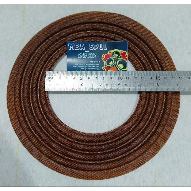 Damper Dumper speaker 18" Kualitas premium Diameter 23,5cm lubang spul 5inch