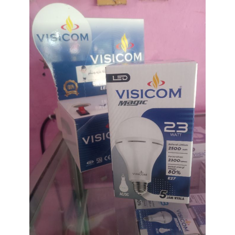 Lampu emergency visicom 23watt/ Led Magic visicom