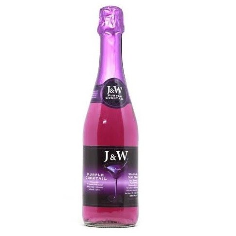 

soda JW sparkling purple cocktail 750