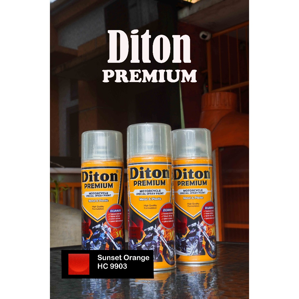 pilok pilox diton premium sunset orange 9903 hc 9903 **** 400cc pilok orange sunset 400cc