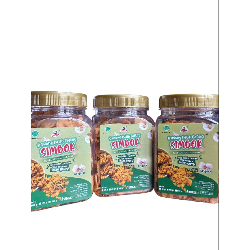 

Bawang Putih Goreng Simbok 100gram