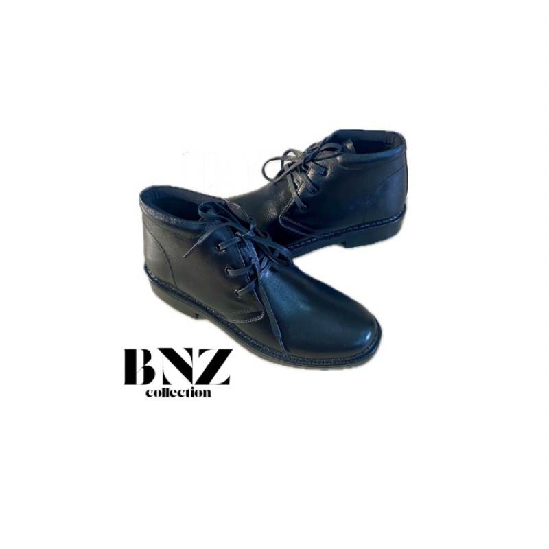 BNZ || Sepatu Safety Boot PDH Pria 100% Kulit Asli || PDH