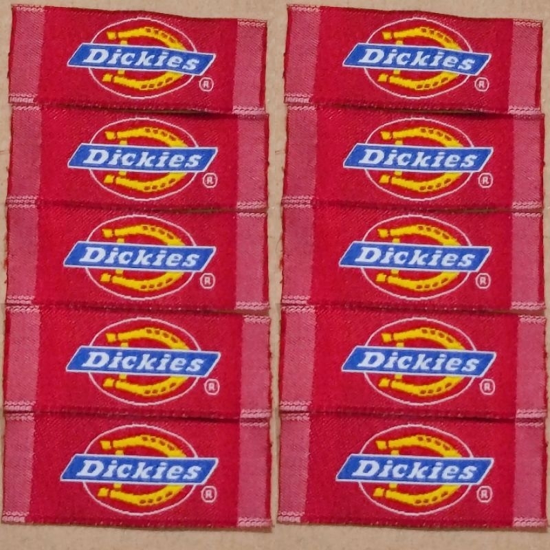 Label Dickies Merah