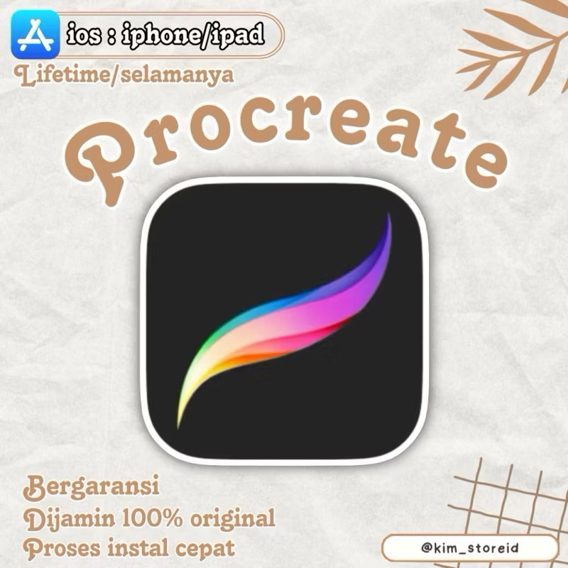 PROCREATE iOS Selamanya ( ORIGINAL )