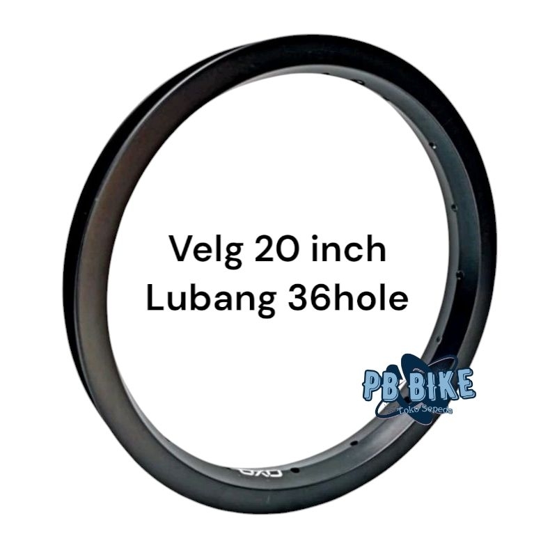 Rims Velg Rim 20 OXO 36H lebar 25mm alloy sepeda BMX mini per pcs