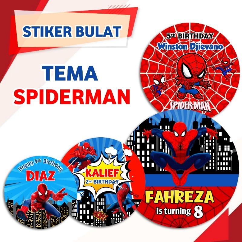 

STIKER Bulat SPIDERMAN