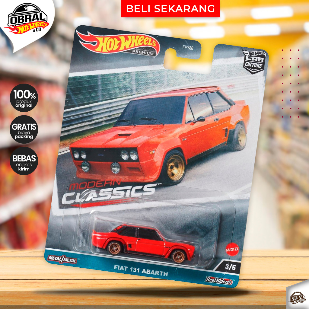 Hot Wheels Modern Classics - Fiat 131 Abarth