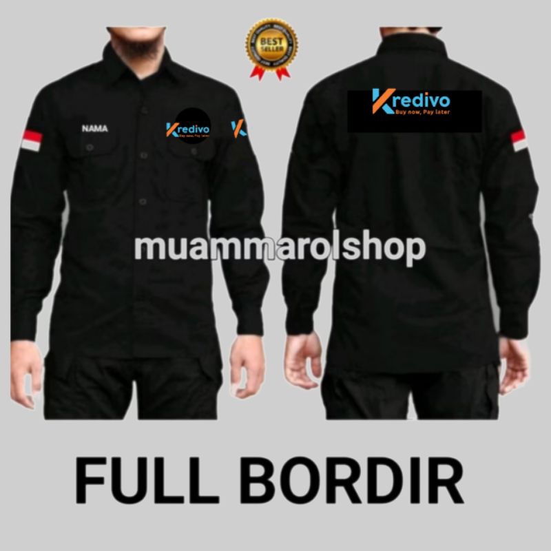 kemeja kredivo kemeja kredit bordir