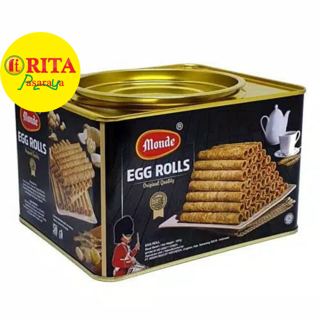 

Monde Serena Egg Roll 300gr - Camilan Premium dalam Kaleng