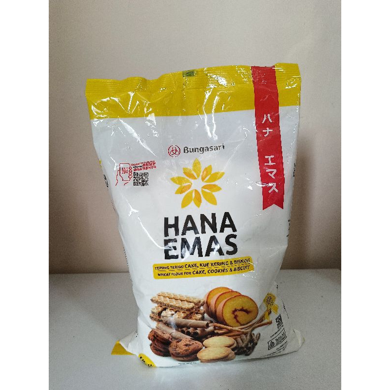 

Bungasari Hana Emas Tepung Terigu Premium Cake dan Cookies 1 KG