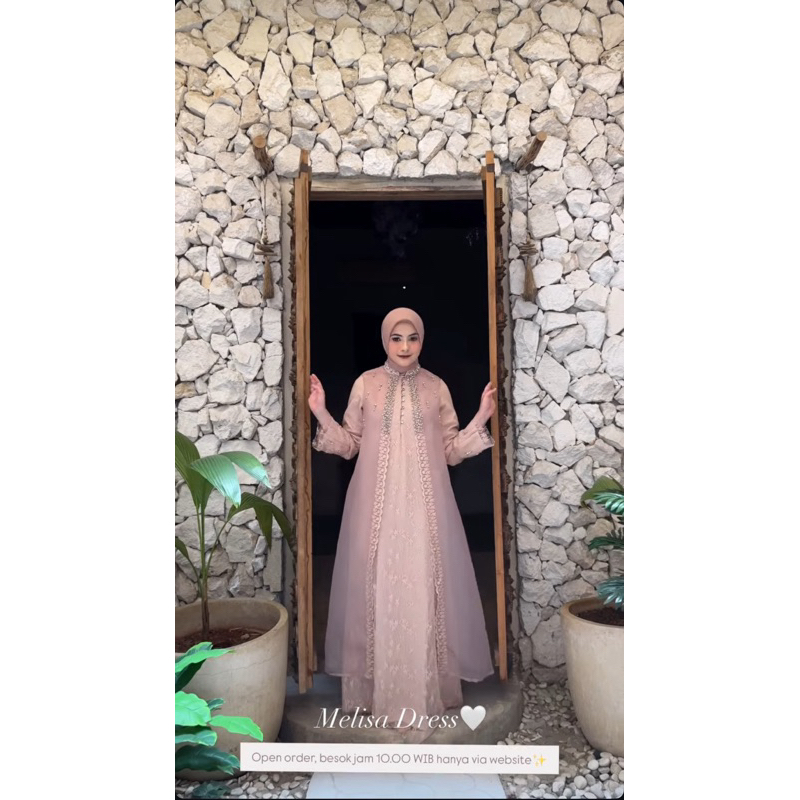 Melisa Dress Series Luxury By KALEELA Original