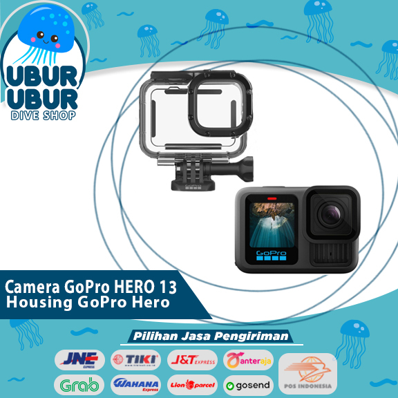 Paket Kamera GoPro Hero 13 Black + Housing GoPro