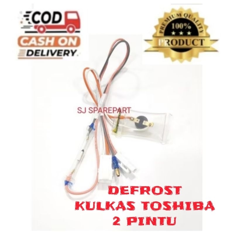 DEFROST FUSE BIMETAL KULKAS TOSHIBA 2 PINTU