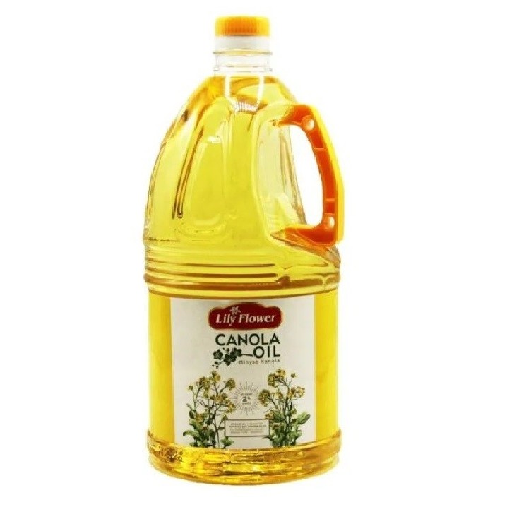 

minyak kanola canola oil lily flower 2 liter