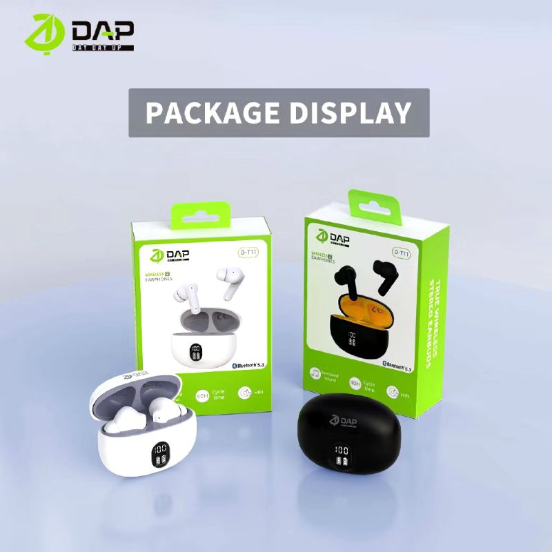 HEADSET BLUETOOTH TWS DAP D-T10, D-T11
