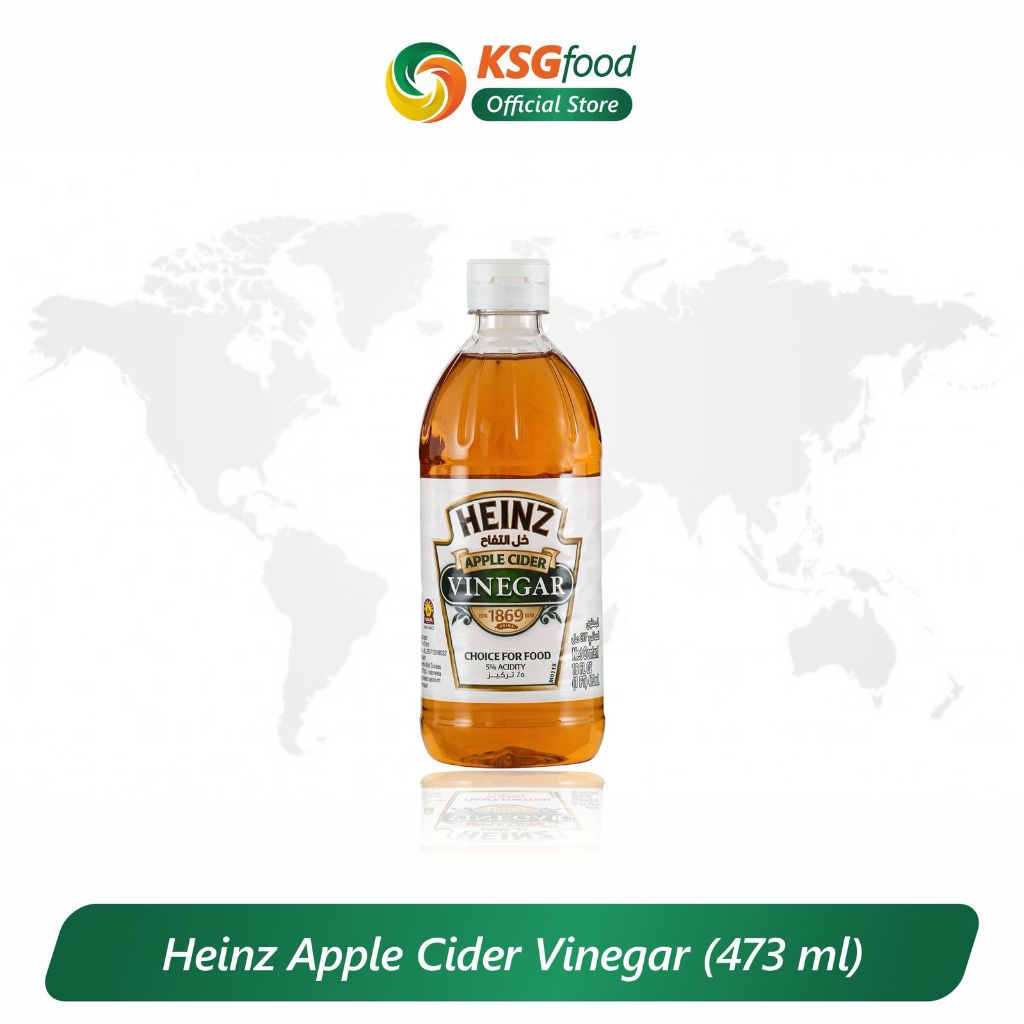 

Apple Cider Vinegar HEINZ 16Oz/CUKA APEL 473ML