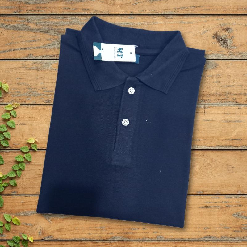 Polo Tshirt Pria Premium Lengan Pendek Kaospolo Kerah Wangky Lacoste Cvc Mf Original