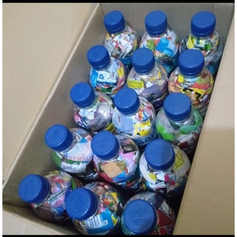 prakarya ecobrick 600 ml