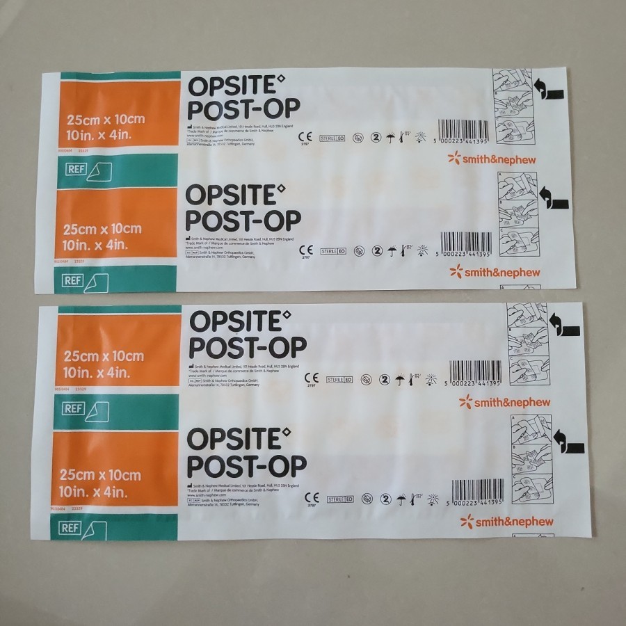 Opsite 25cm x 10cm / Opsite Post-Op 25cm x 10cm / Plester Anti Air