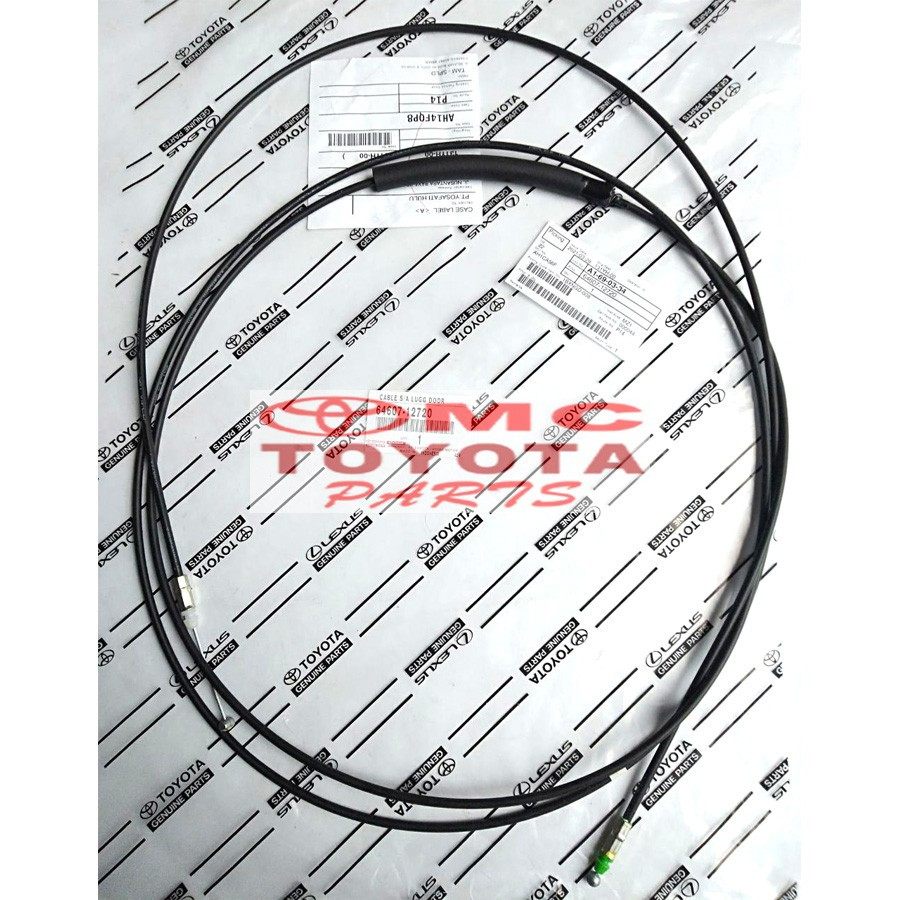 Kabel Tarikan Pembuka Tutup Bagasi Corolla Great Corolla All New Original Toyota 64607-12720