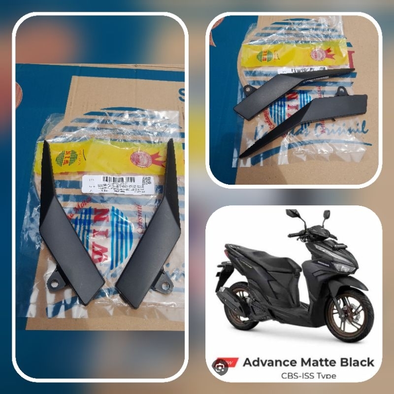 Garnis FR garnis sayap samping set kanan kiri vario 125 new led K2V 2021 sampai 2024